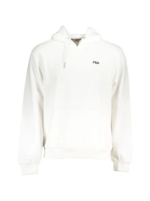 Fila logo-patch cotton hoodie