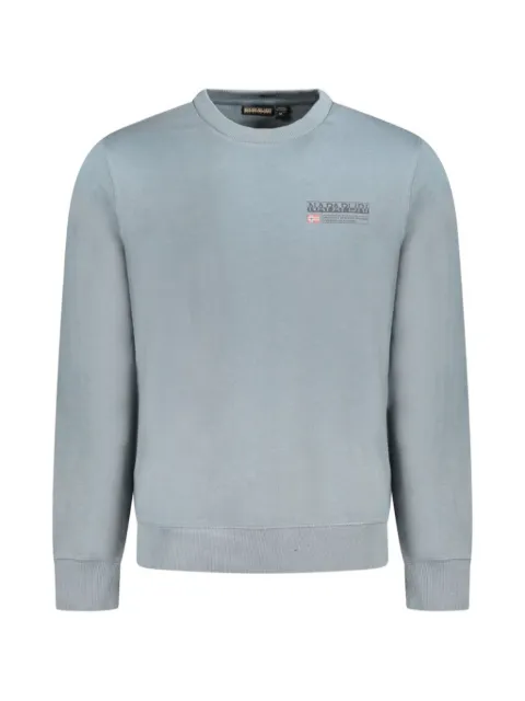 Napapijri logo-print crew-neck sweatshirt