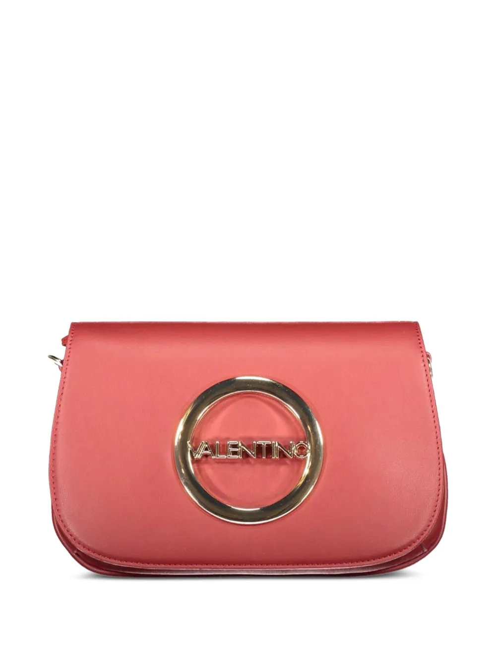 MARIO VALENTINO logo-plaque crossbody bag - Rosso