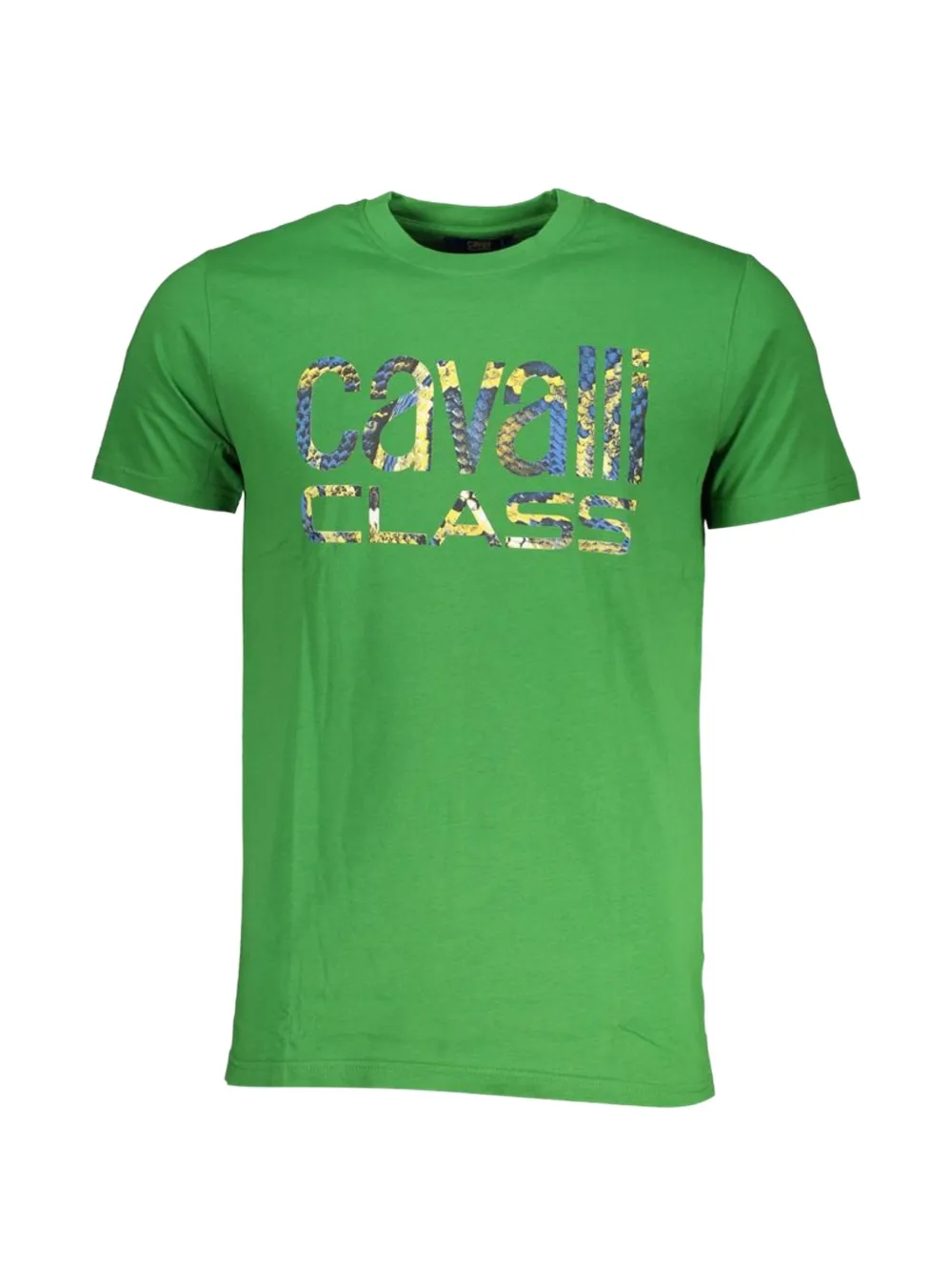 Cavalli Class logo-print T-shirt - Verde