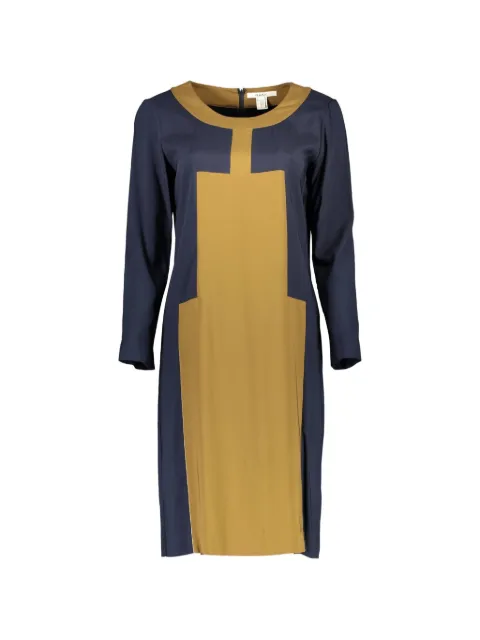 Gant color-block long-sleeve mini dress