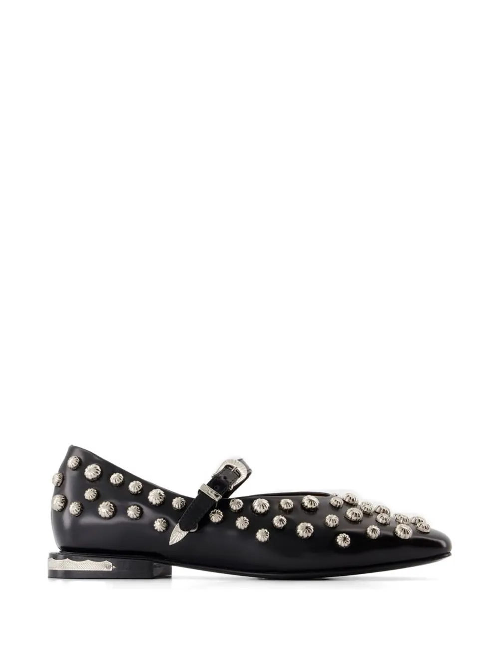 Toga Pulla Ballerine con borchie - Nero