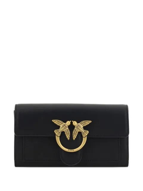 PINKO Love One leather wallet