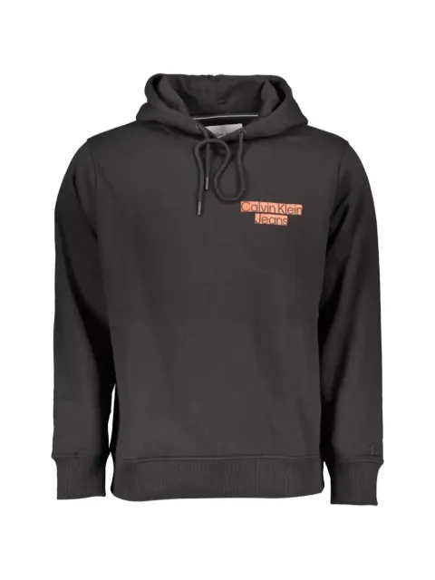 Calvin Klein logo-print drawstring hoodie