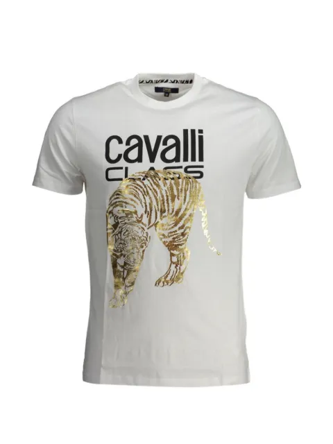 Cavalli Class tiger-print T-shirt