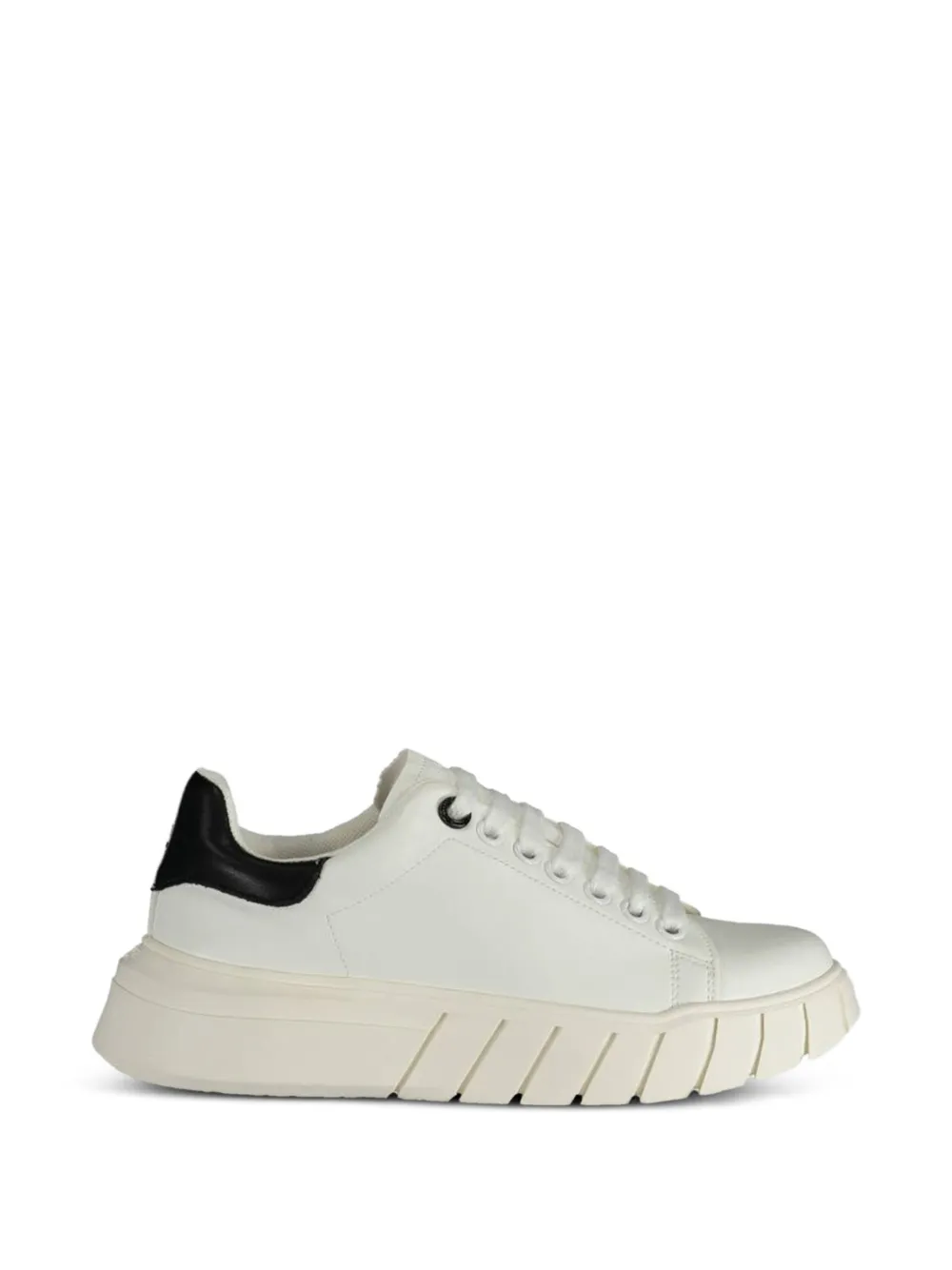 Gaelle platform lace-up sneakers Wit