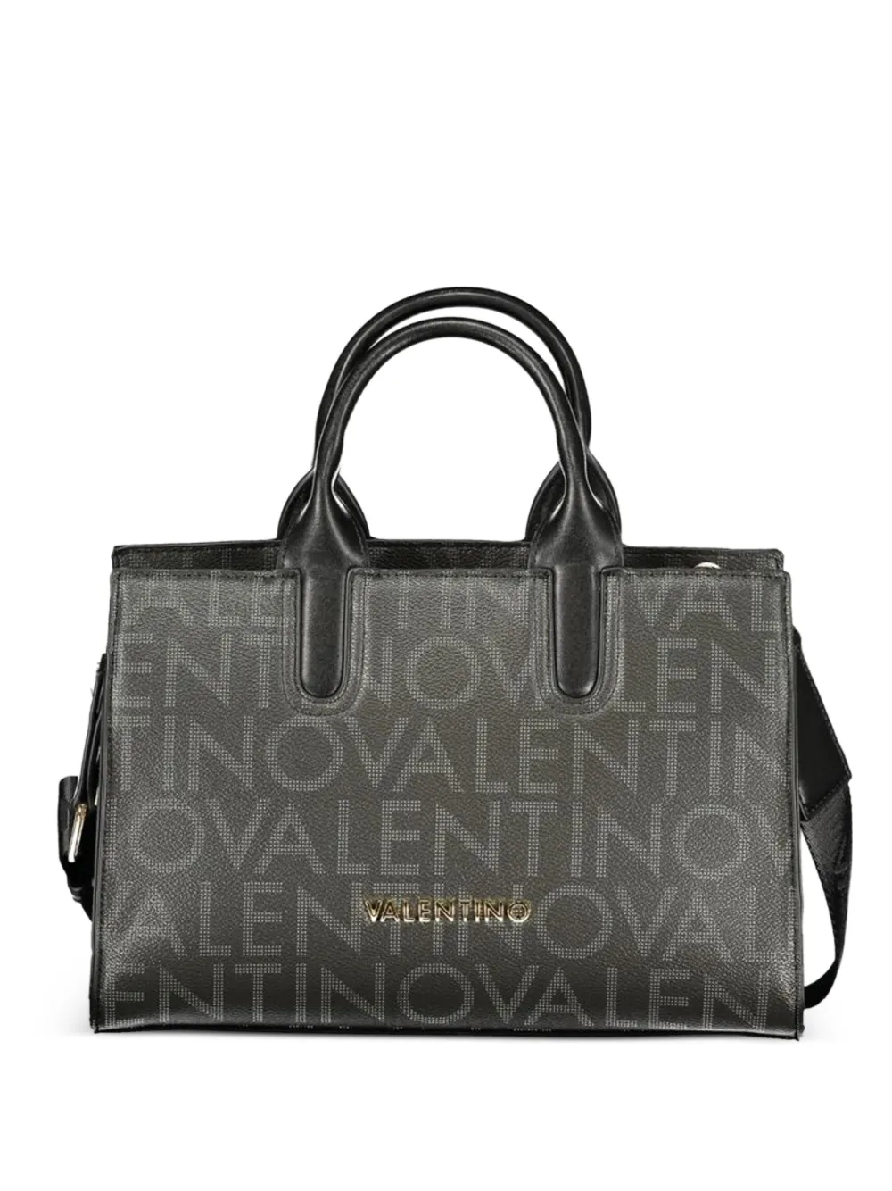 MARIO VALENTINO REGINA logo-print tote bag - Nero