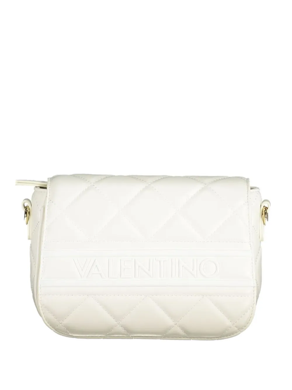 MARIO VALENTINO quilted crossbody bag - Bianco