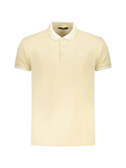Cavalli Class logo-detail tipped polo shirt