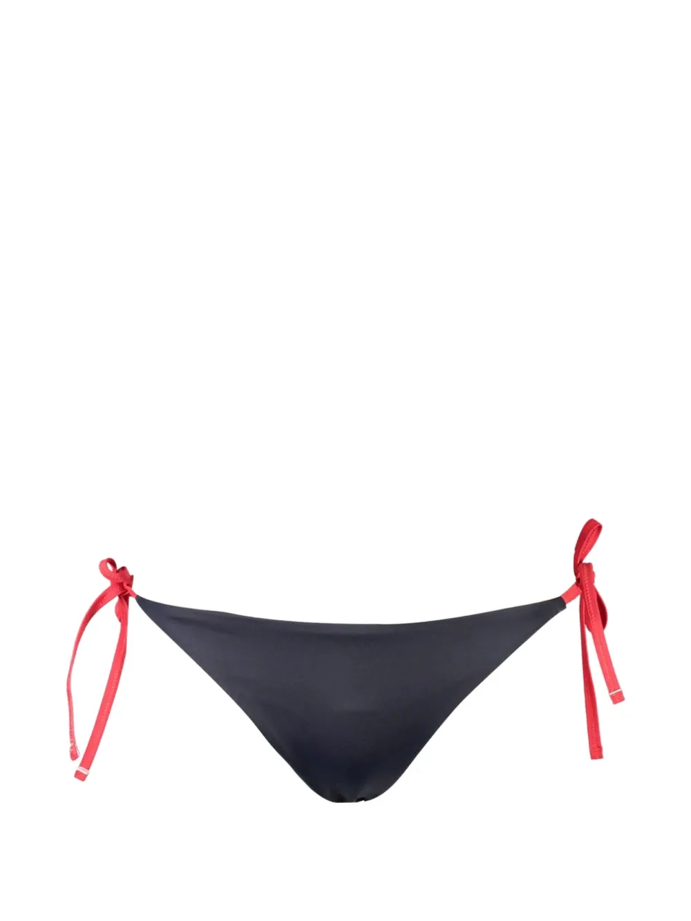 Tommy Hilfiger logo-print tie-side bikini bottoms - Bleu