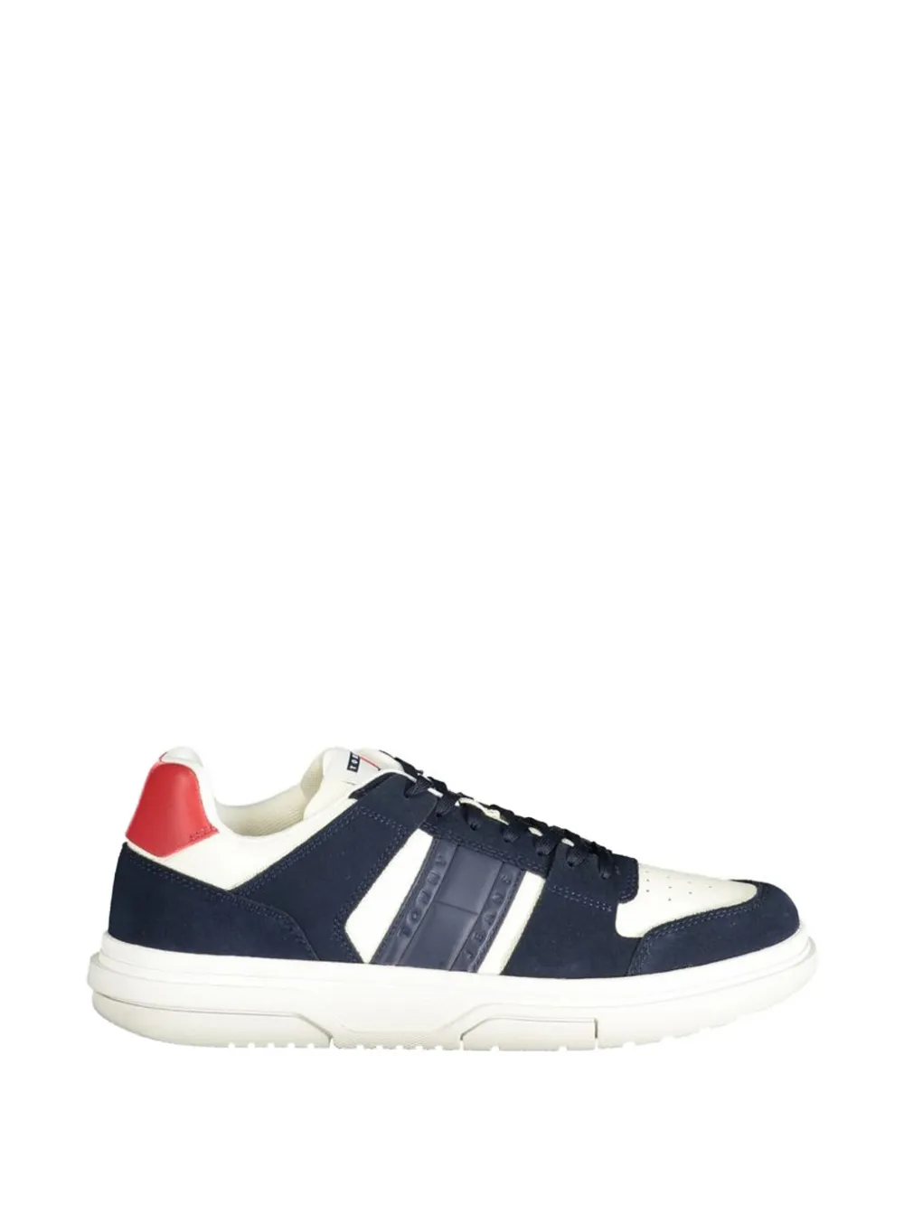 Tommy Hilfiger suede-panelled sneakers - Blu