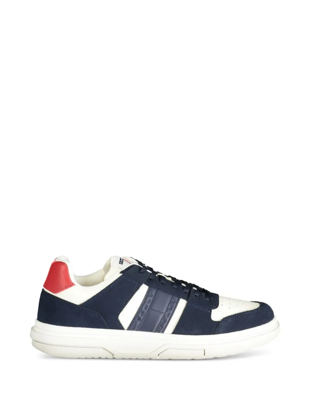 Tommy Hilfiger suede-panelled sneakers - Blu