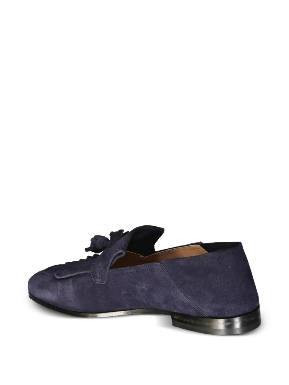 Ferragamo blue loafers Blauw