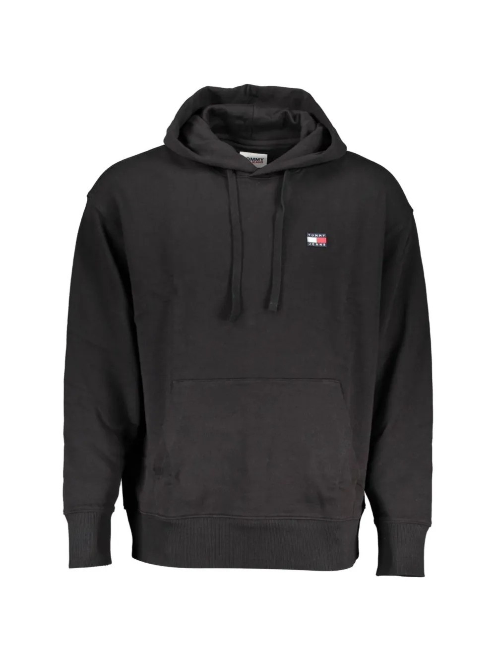 Tommy Hilfiger logo-patch hoodie - Nero