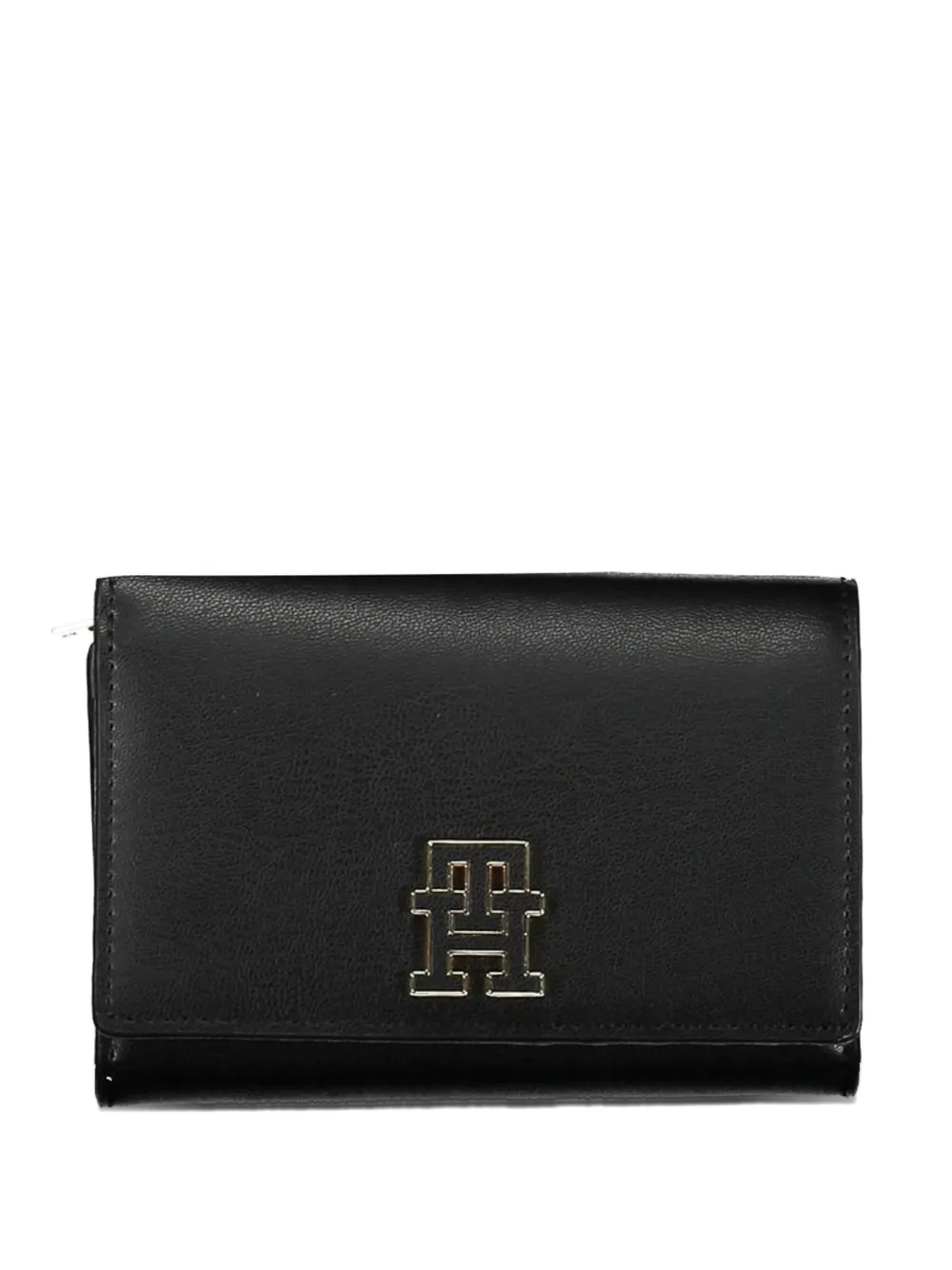 Tommy Hilfiger monogram trifold wallet - Nero