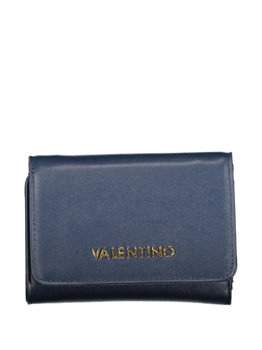 MARIO VALENTINO logo-appliqué wallet - Blu