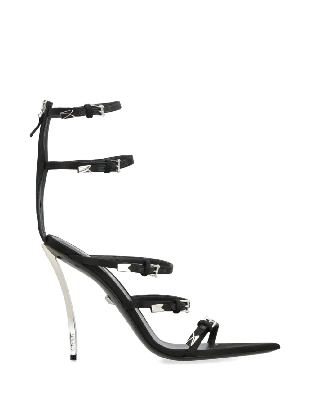 Versace Pin-Point sandals Zwart