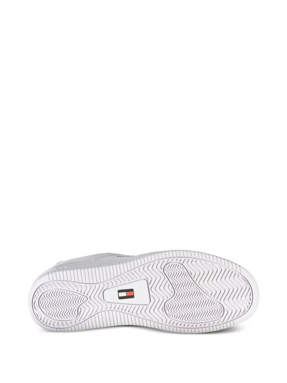 Tommy Hilfiger logo-patch sneakers Wit
