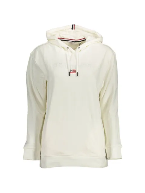 U.S. POLO ASSN. logo-embroidered hoodie