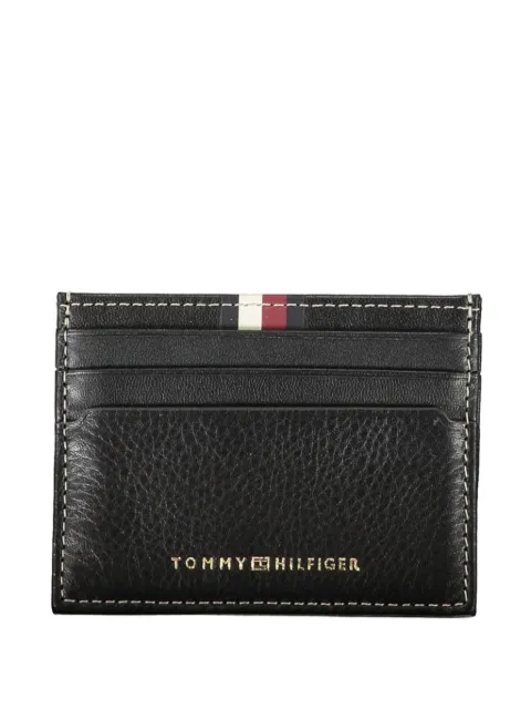 Tommy Hilfiger grained leather card holder