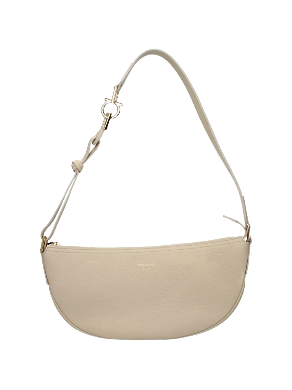 Ferragamo Gancini shoulder bag - Toni neutri