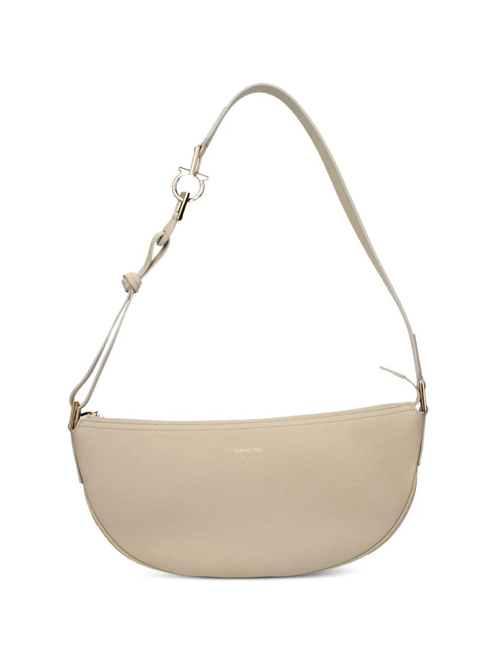 Ferragamo Gancini shoulder bag - Toni neutri