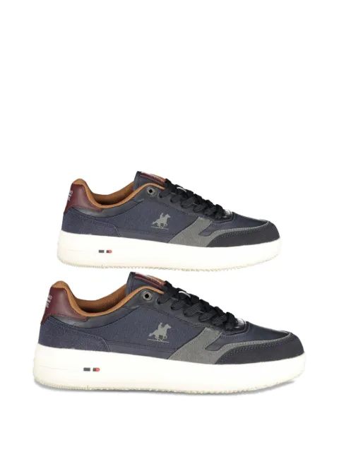 U.S. Grand panelled logo-patch sneakers