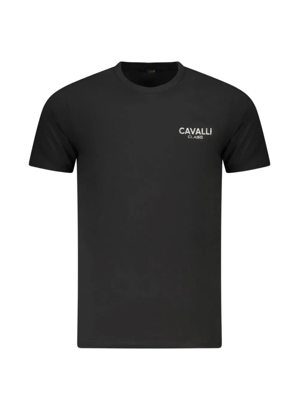 Cavalli Class logo-print cotton T-shirt - Nero