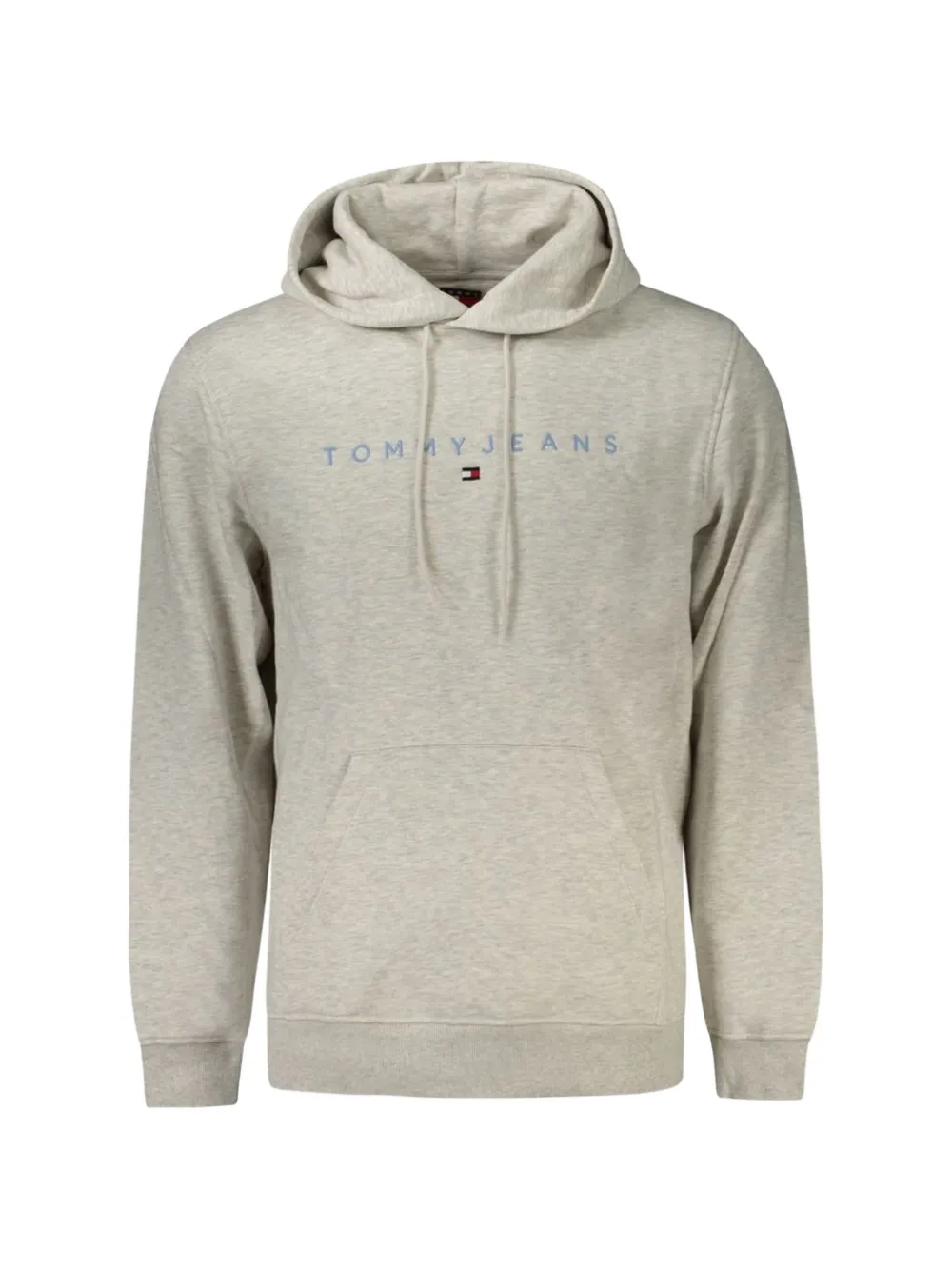 Tommy Hilfiger logo-print drawstring hoodie - Toni neutri