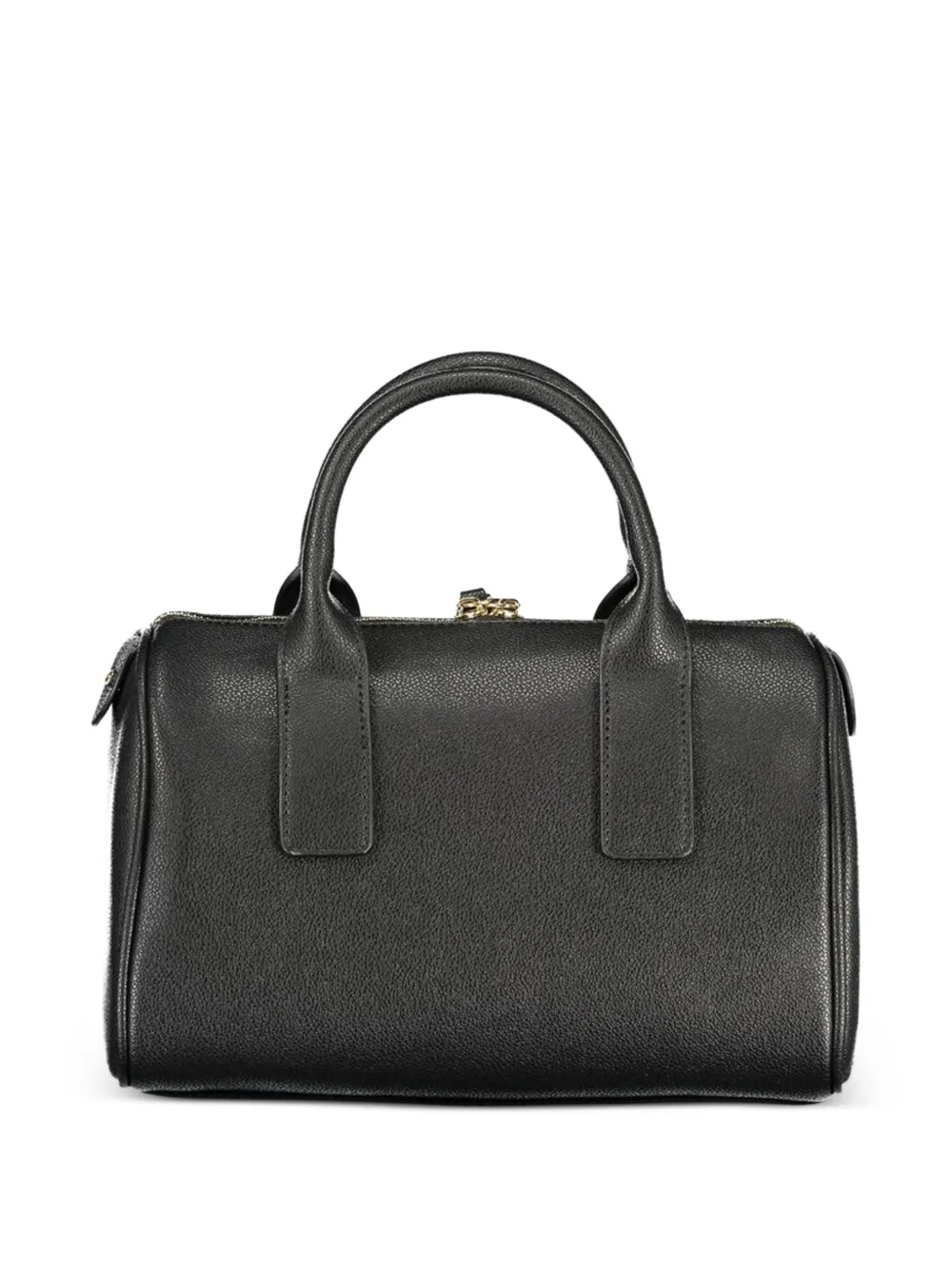MARIO VALENTINO Bewerkte shopper met logo-reliëf Zwart
