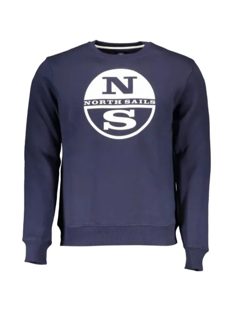 North Sails logo-detail crew neck sweater