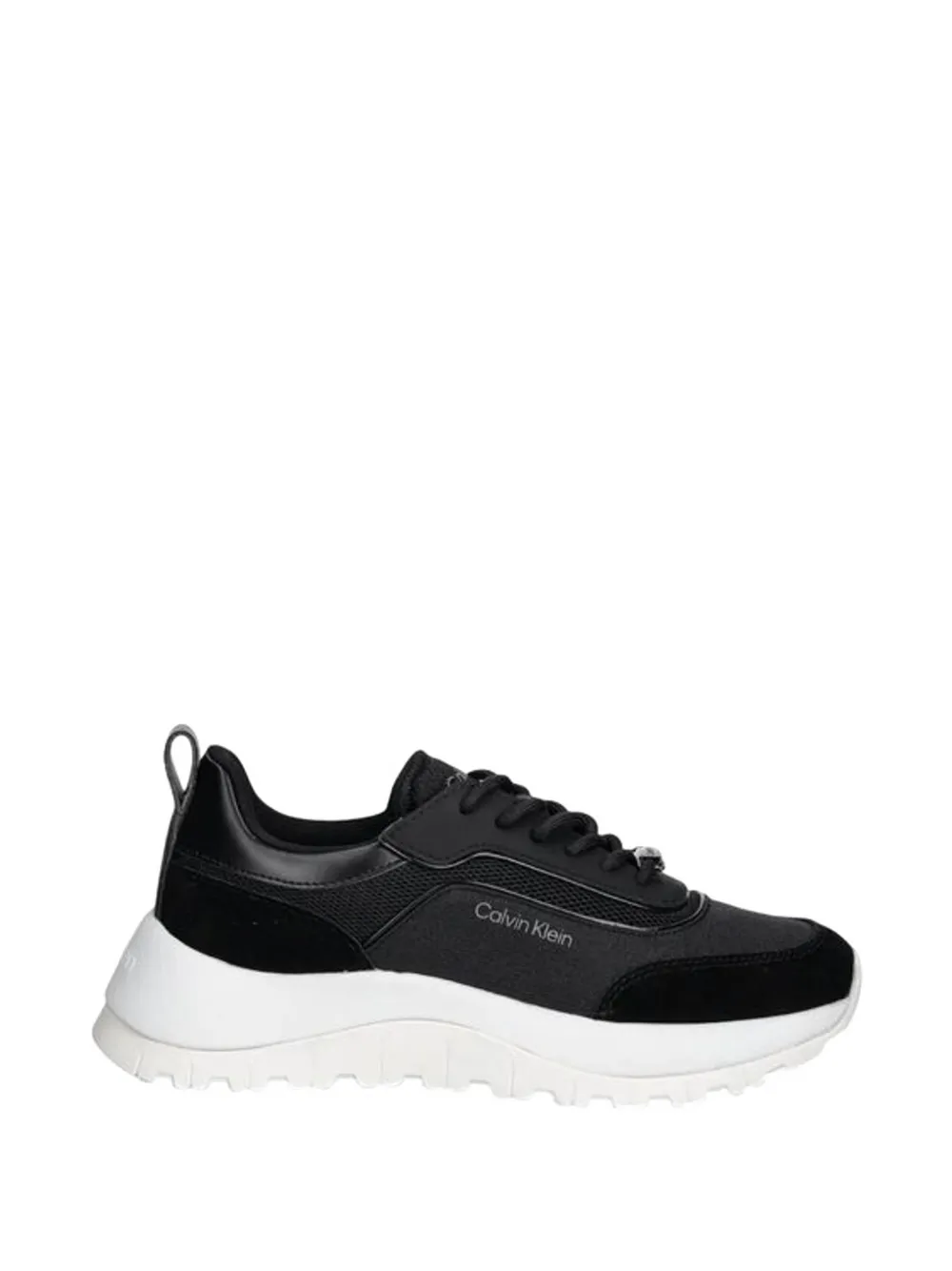 Calvin Klein leather sneakers - Nero