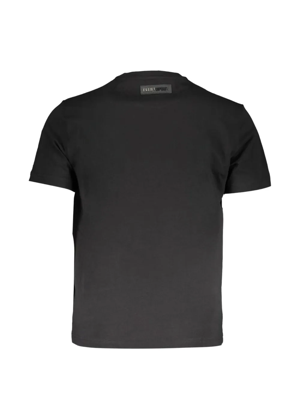 Plein Sport Katoenen T-shirt met logoprint Zwart