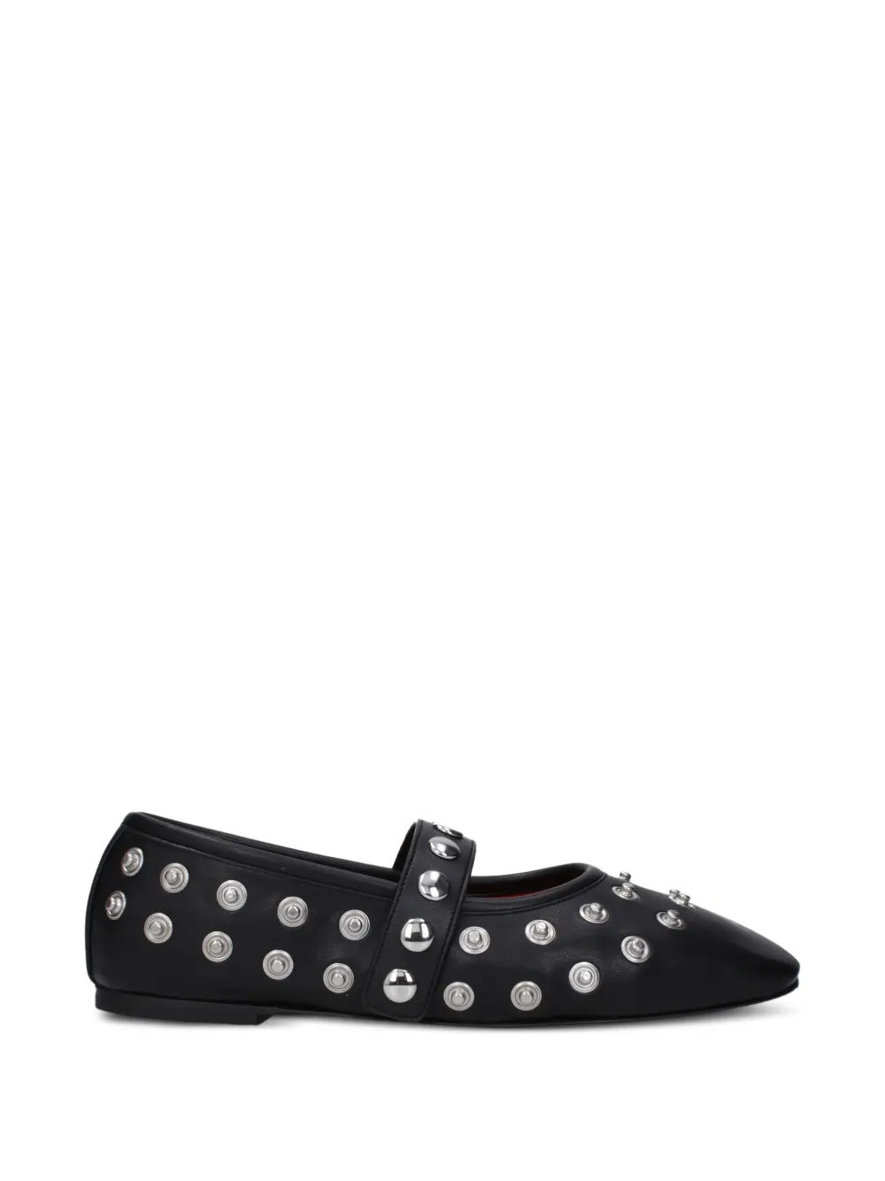 Stella McCartney studded Mary Jane ballet flats - Nero