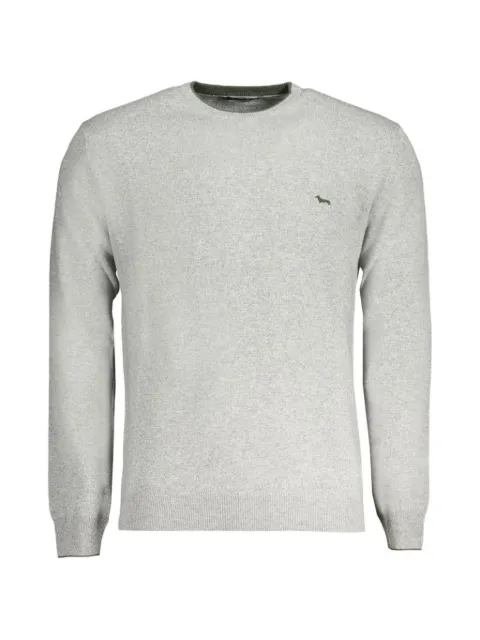 Harmont & Blaine embroidered-logo crew-neck sweater