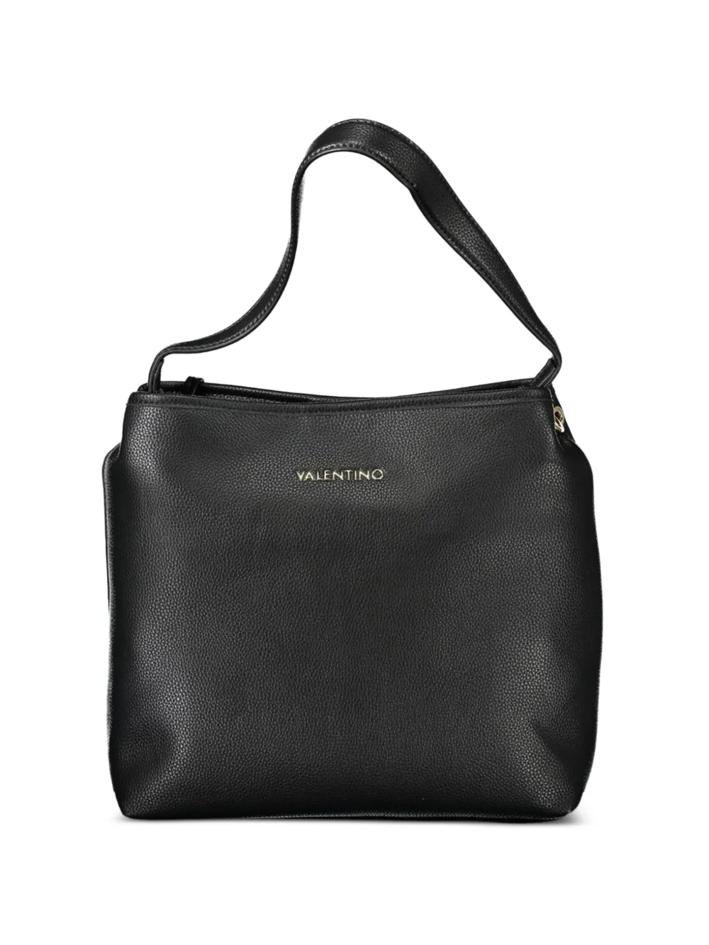 MARIO VALENTINO Brixton pebble-grain shoulder bag - Nero
