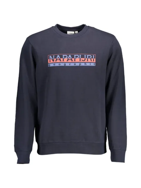 Napapijri logo-print crew-neck sweater