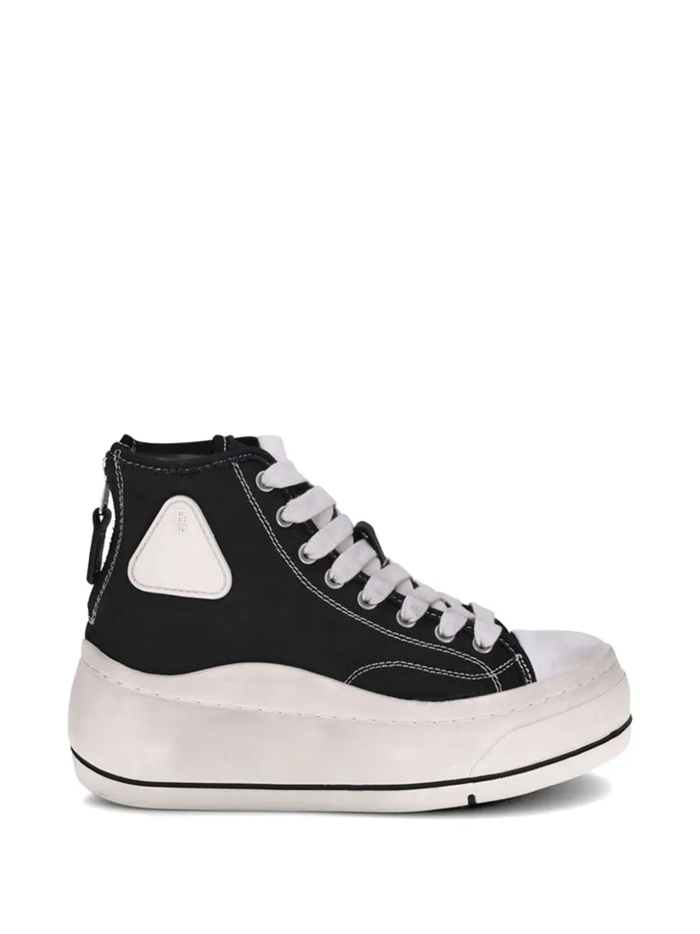 R13 Kurt high-top platform sneakers - Nero