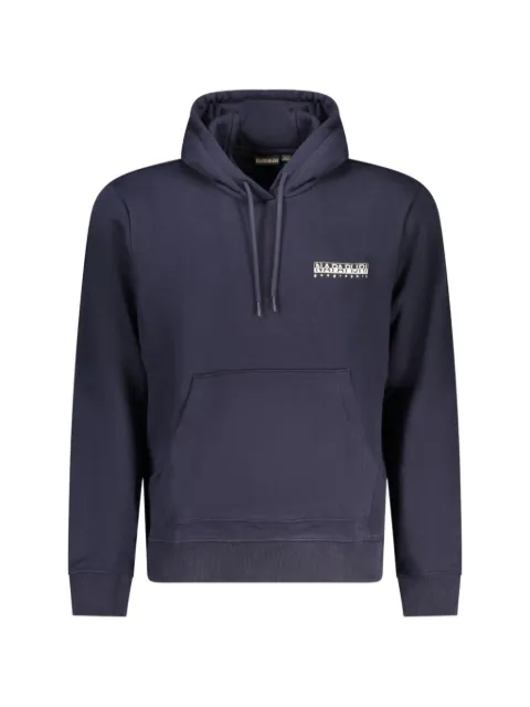 Napapijri logo-print cotton hoodie