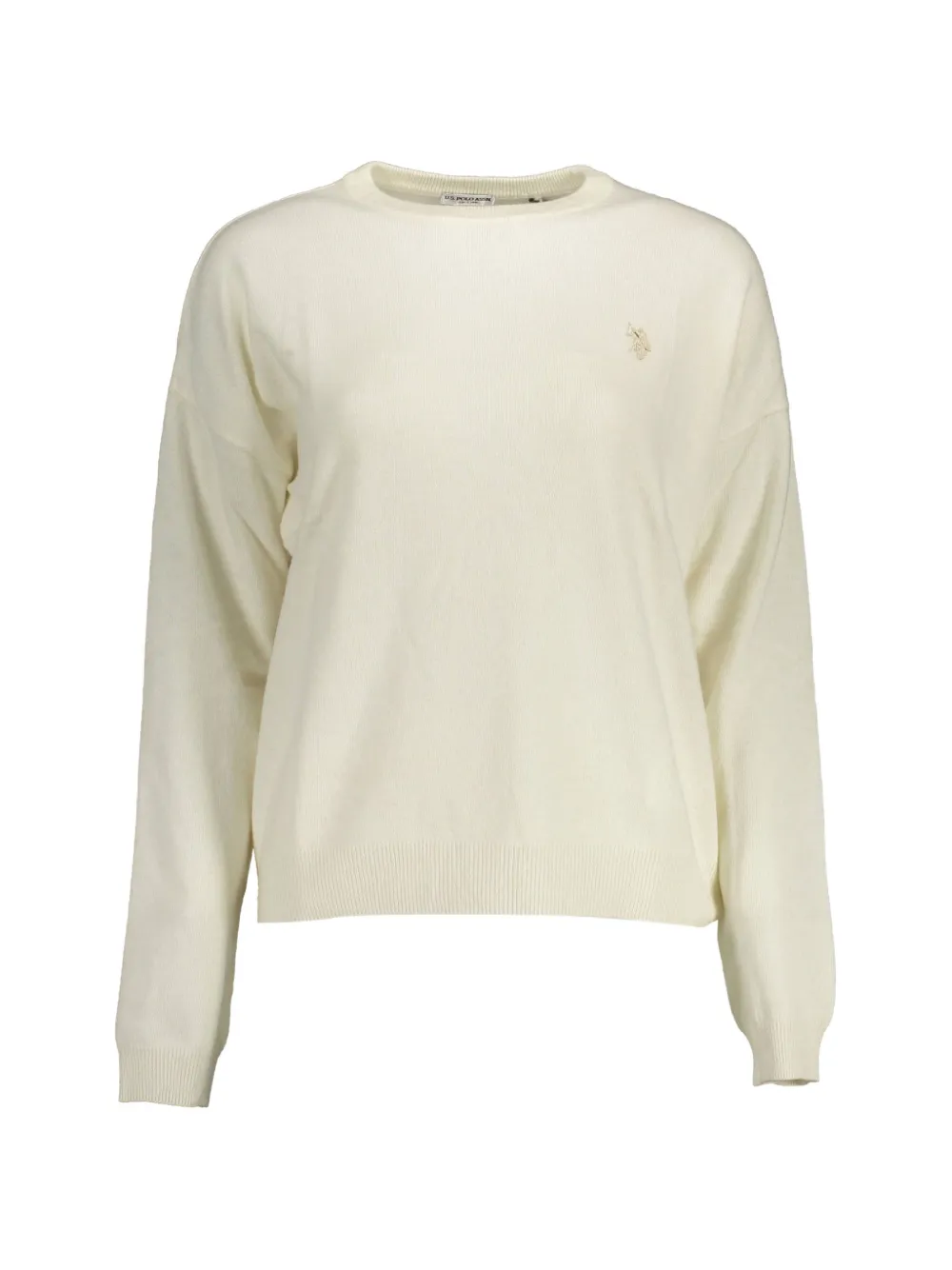 U.S. POLO ASSN. embroidered-logo crew-neck sweater - Toni neutri