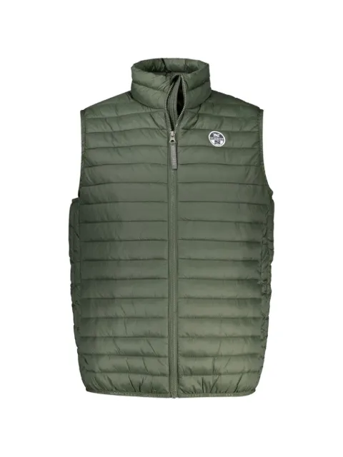 North Sails logo-detail quilted gilet