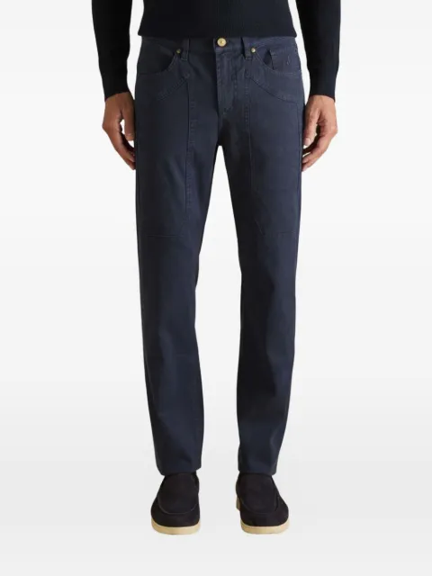 JECKERSON corduroy slim-leg trousers
