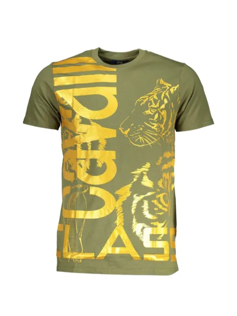 Cavalli Class tiger-print crew-neck T-shirt