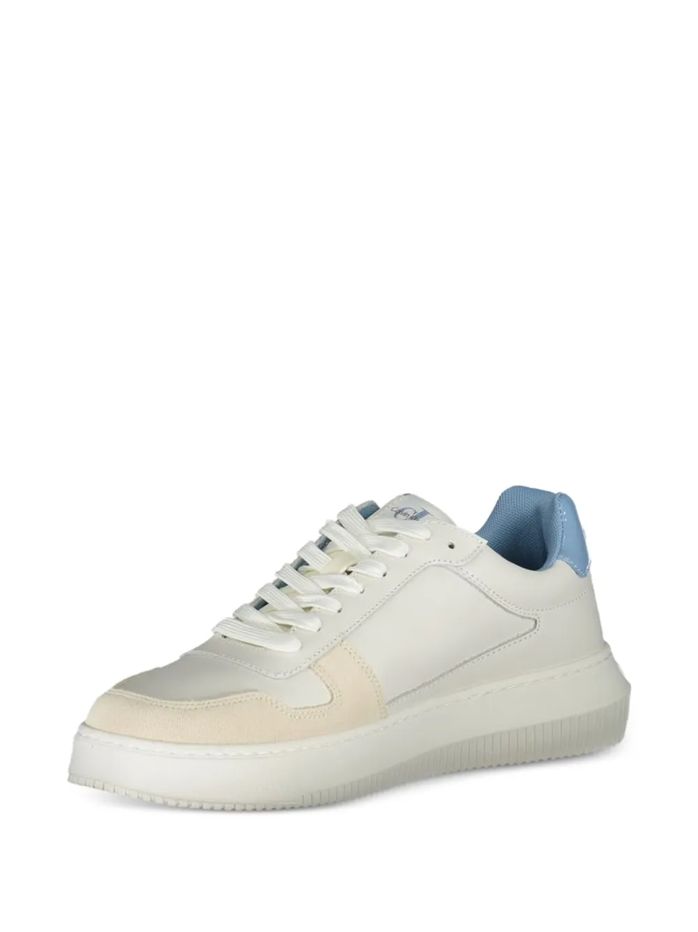 Calvin Klein Kaylee panelled sneakers Wit