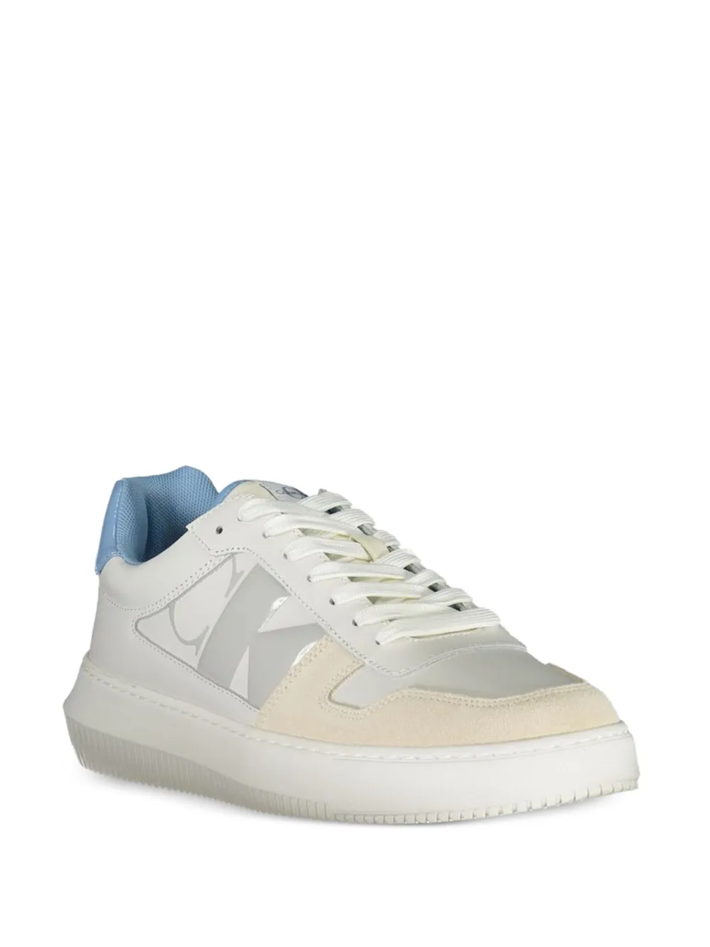 Calvin Klein Kaylee panelled sneakers Wit
