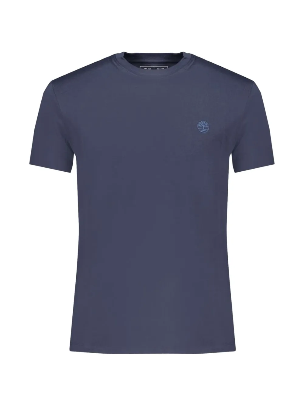 Timberland logo-embroidered cotton T-shirt - Blu
