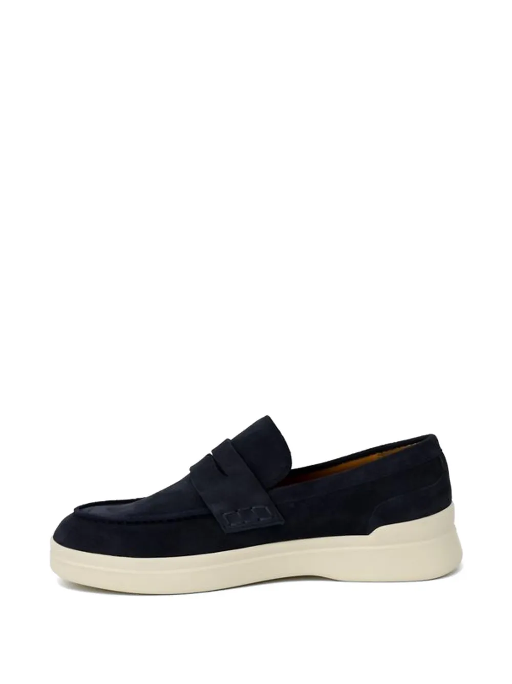 LIU JO suede penny loafers Blauw