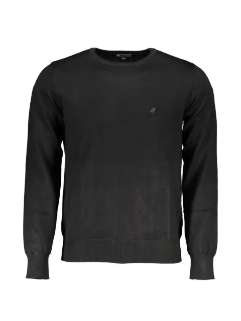 U.S. Grand logo-embroidered cotton sweater