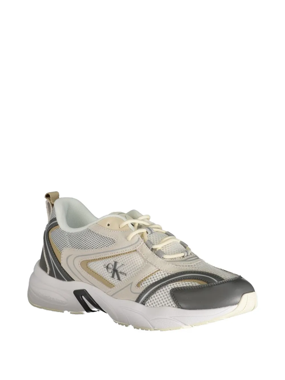Calvin Klein Jeans mesh-panel sneakers Beige