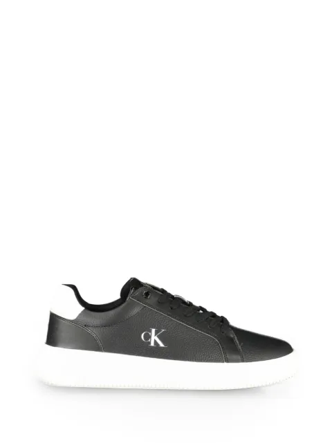 Calvin Klein Chunky Cupsole logo-print pebbled sneakers
